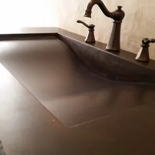 Jerusalem concrete sink
