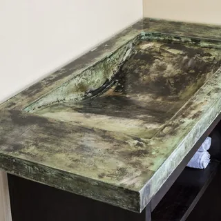 Monteverde concrete sink